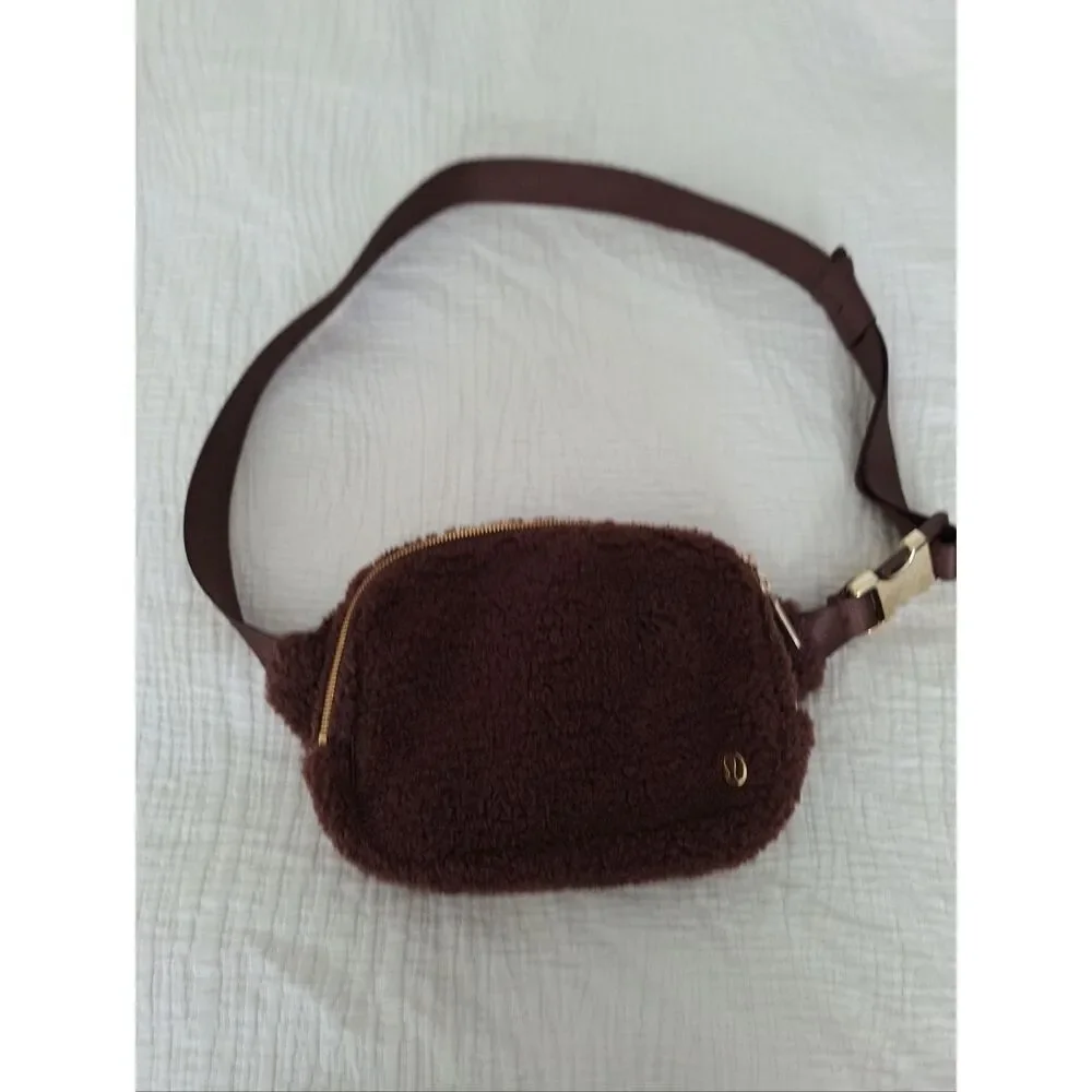 Lululemon Brown Teddy Fanny Pack